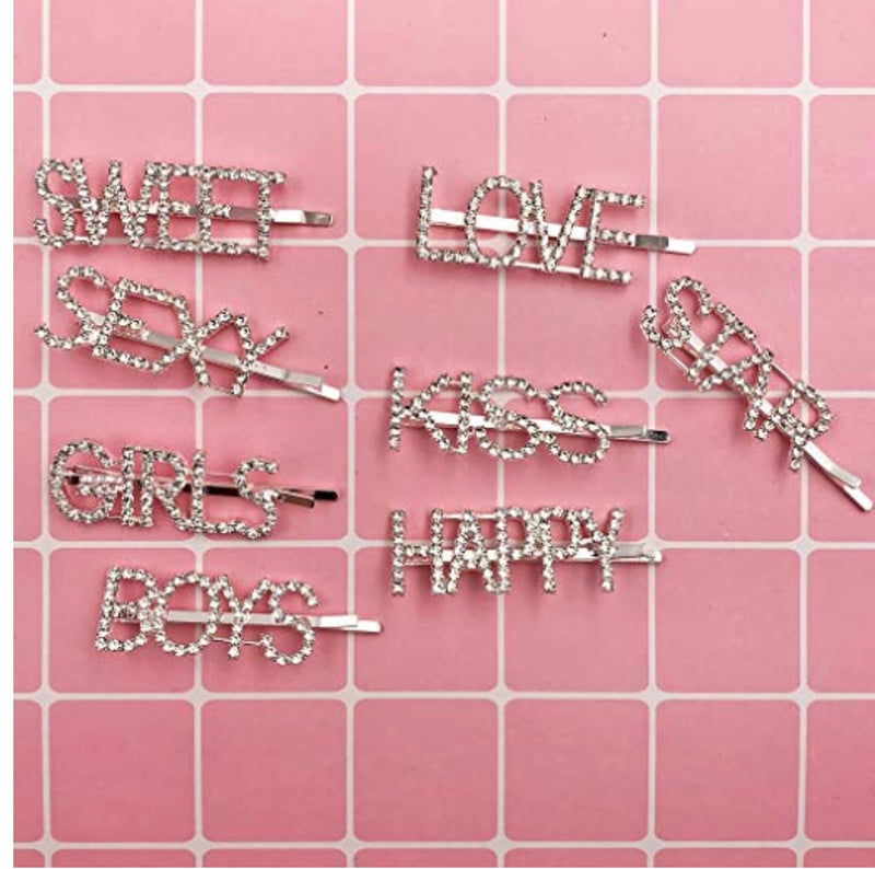 Rhinestone Hair Pins