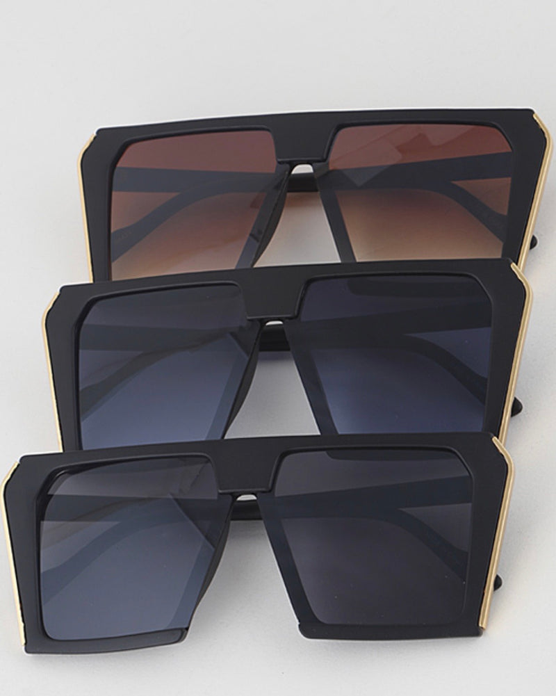 Not your average square- sunglasses